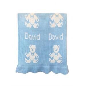 NEW SNUGGLZZZ customizable carriage blanket in blue